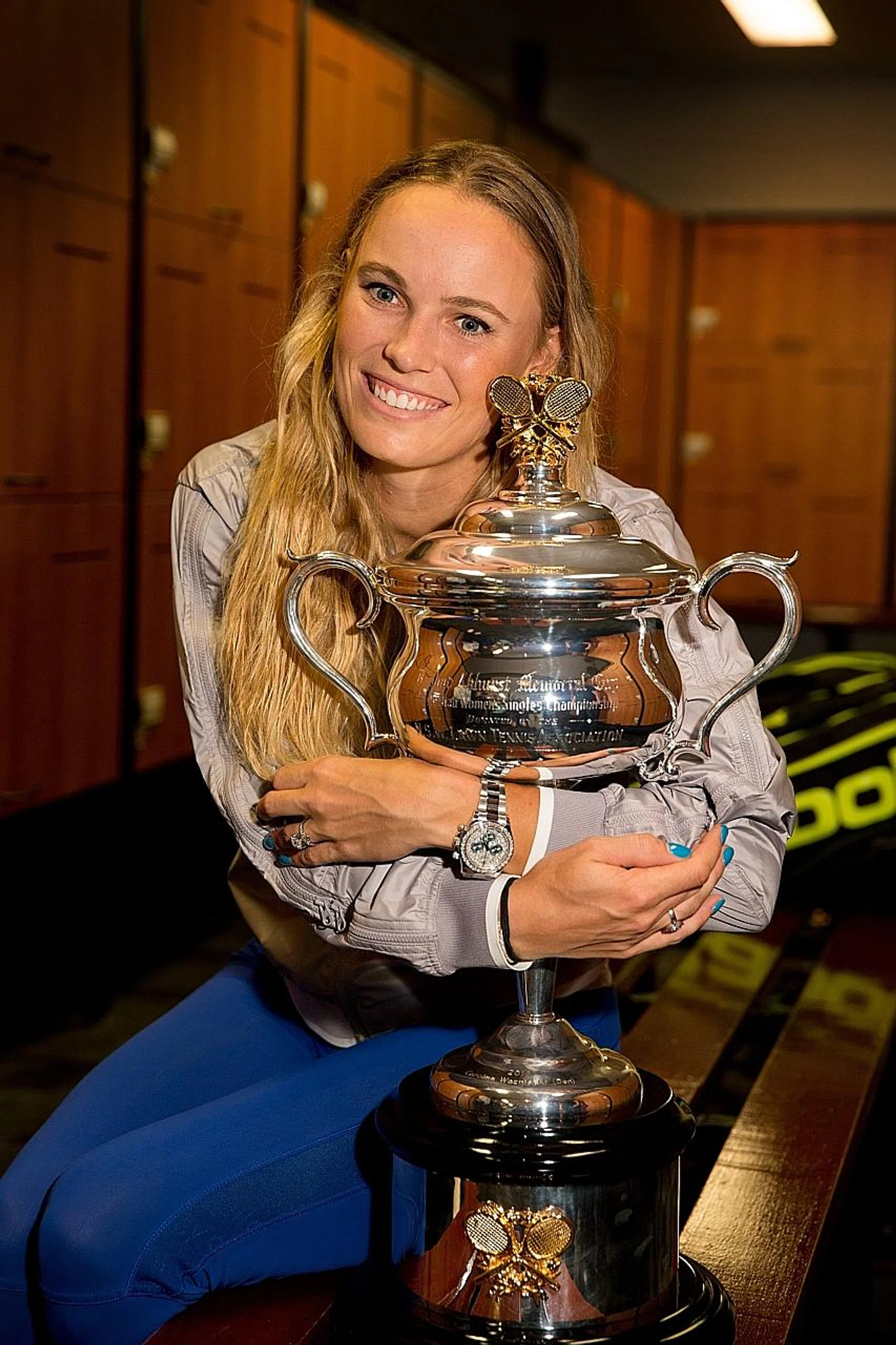 Caroline Wozniacki is hoping that her first Grand Slam title - the Australian Open won last week - will be the first of many. 