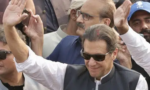 Pakistan's Imran Khan stable after shooting, blames government