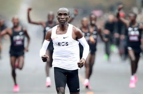 Kipchoge's sub-two hour marathon like landing on the moon
