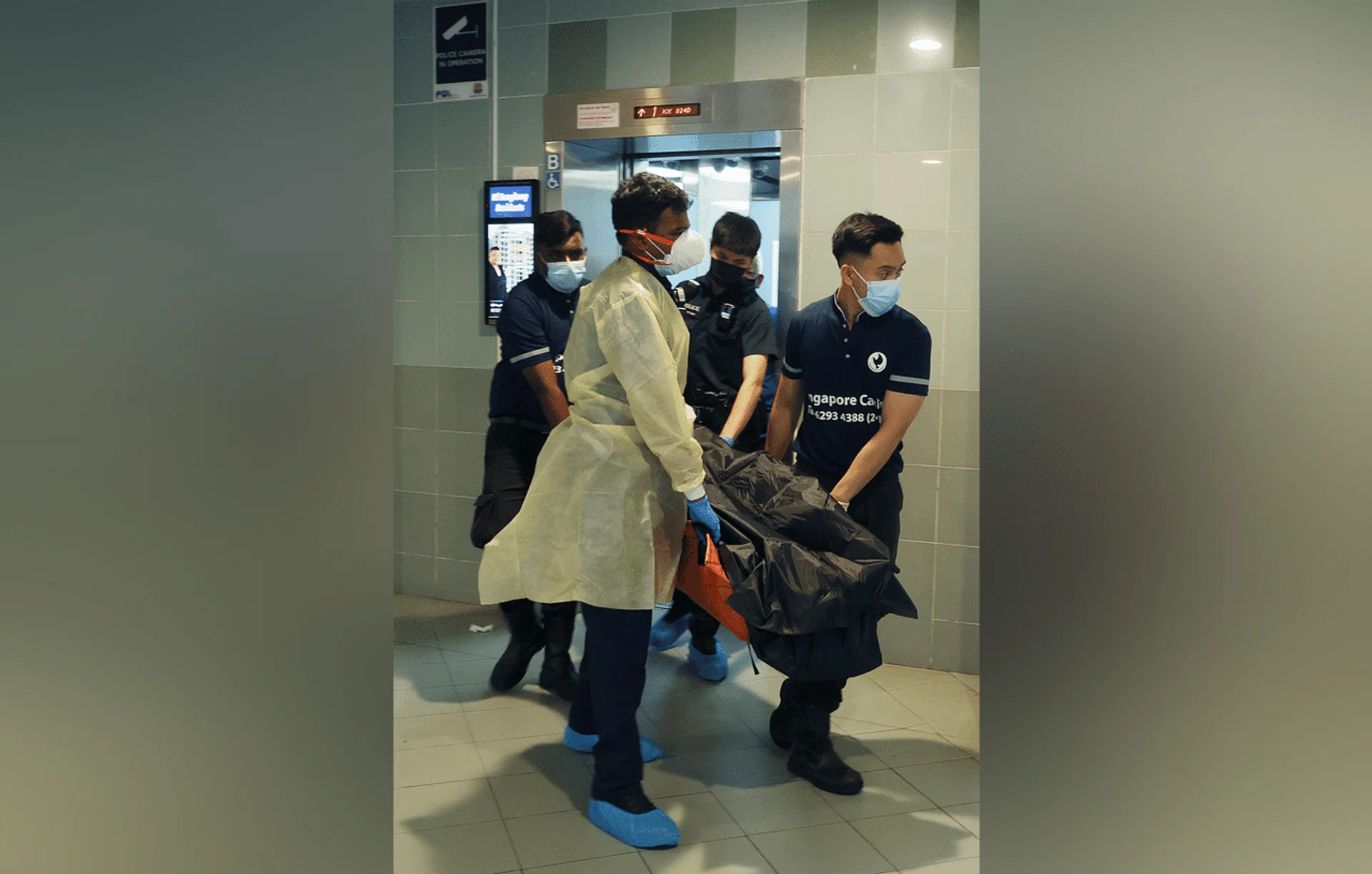 The bodies were discovered at 1.35pm on Oct 6 in a flat on the eighth floor of Block 324D Sengkang East Way.