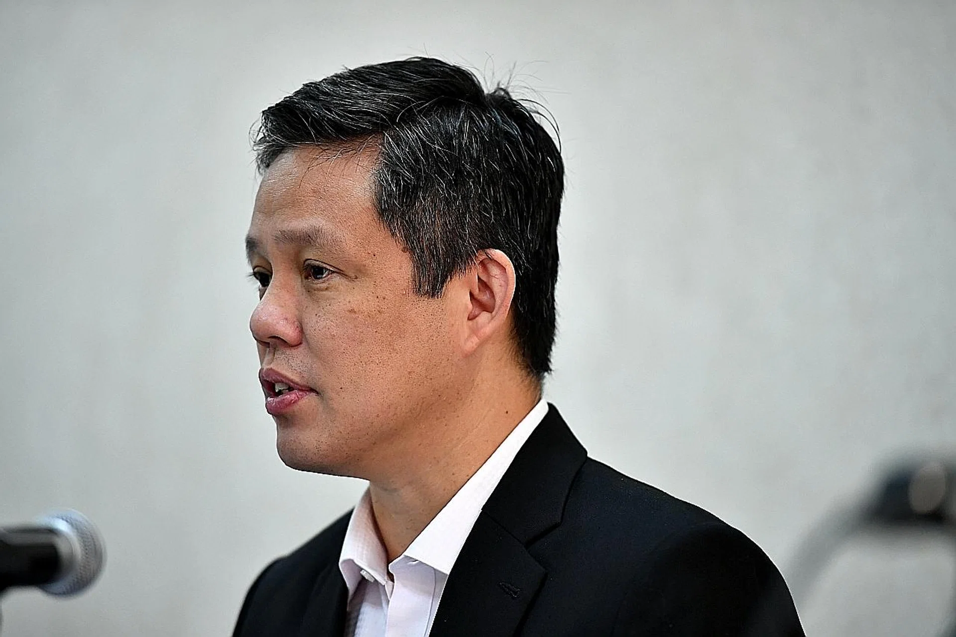 Education Minister Chan Chun Sing (above)
