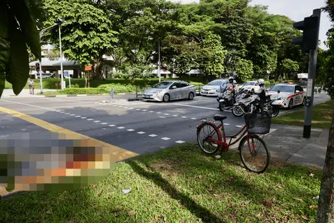 Woman, 74, dies after collision between bicycle and lorry in Boon Lay