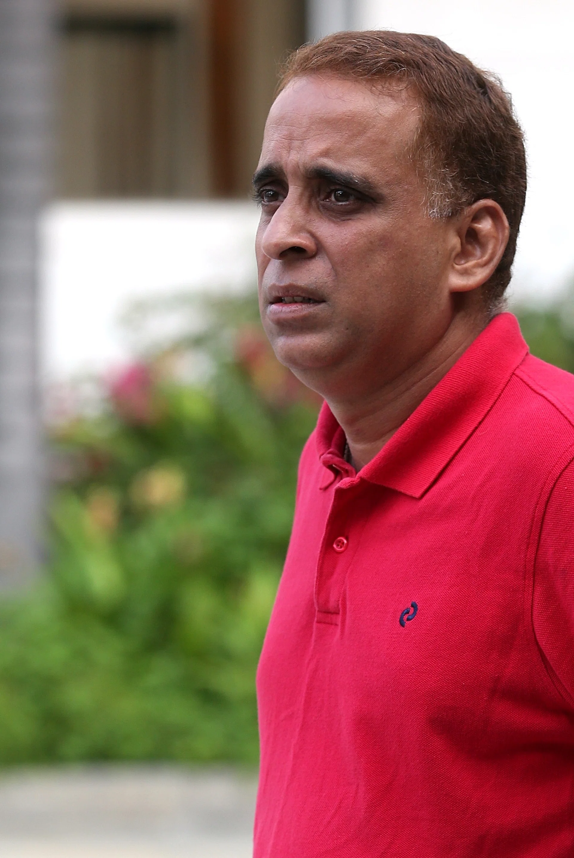BROKEN: (Above) Mr Mohamad Nasser Abdul Gani says he is ‘shattered’ by Daniel’s death. 