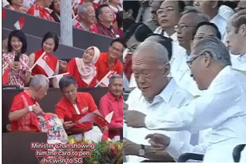 Lee Hsien Loong's NDP2025 fun pack moment brings back memories of Lee Kuan Yew from 2000