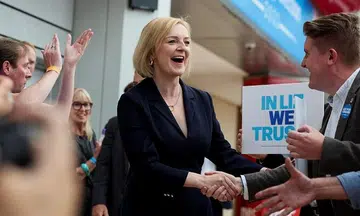 Liz Truss is next UK prime minister after vote by Tory party members