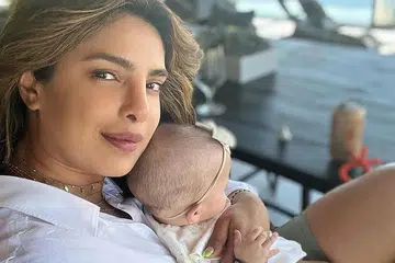 Priyanka Chopra shares glimpses of baby daughter Malti