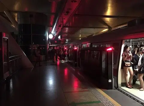 Power Trip Disrupts Four Train Lines