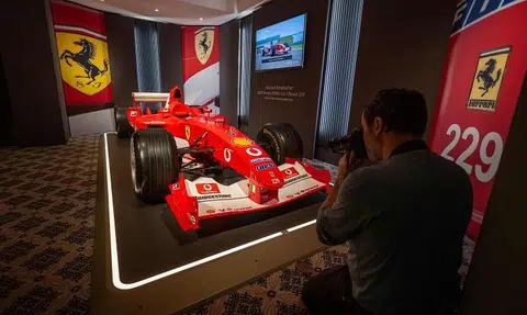 Formula One: Michael Schumacher's winning Ferrari up for auction