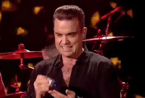 Infectious music, Robbie Williams?
