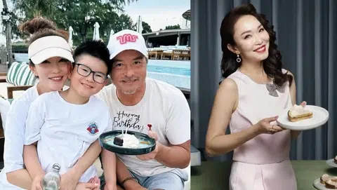 'I can't bear to be apart from my son': Actress Fann Wong