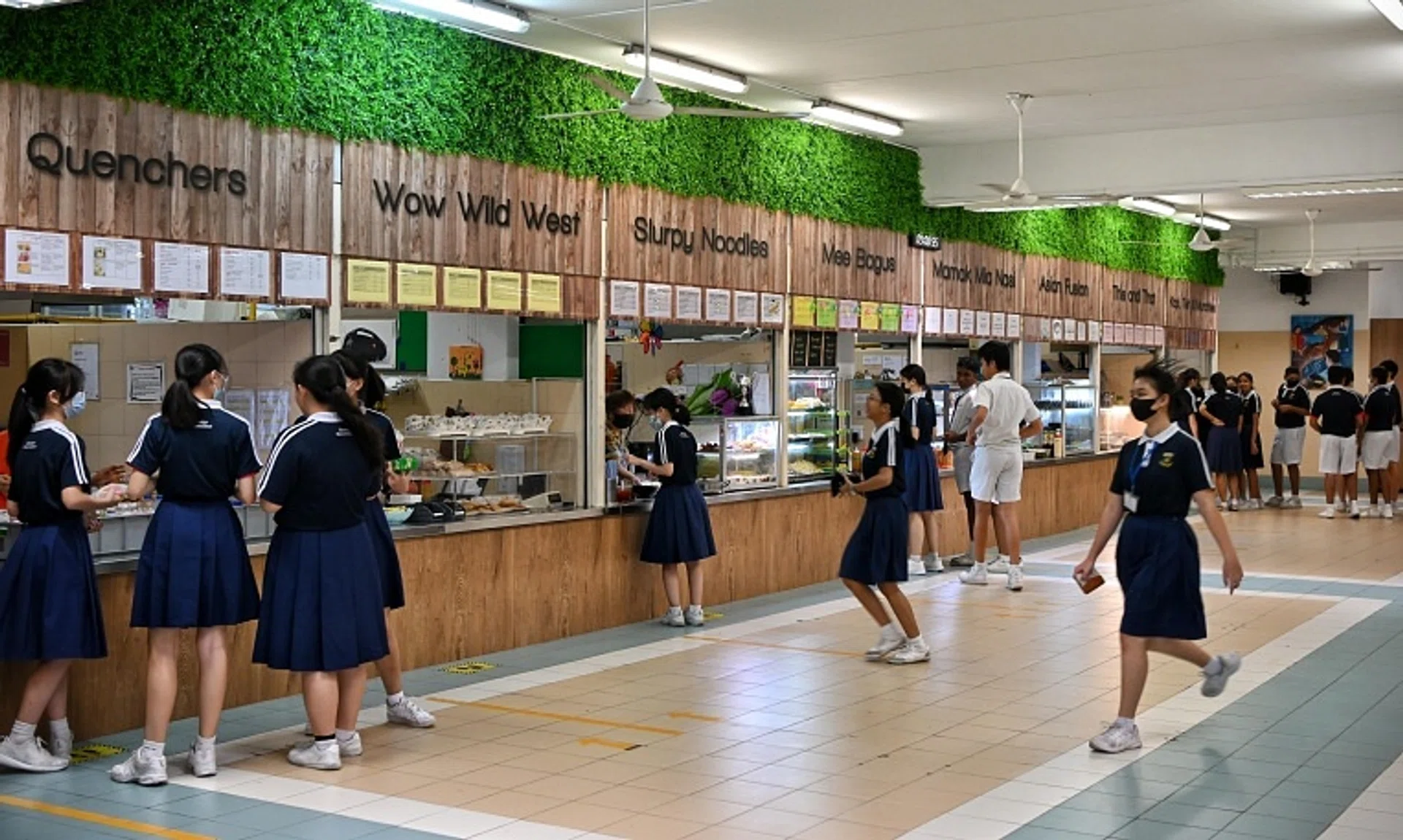 There are 65 advertisements from primary and secondary schools listed on the MOE website for stallholders as at Nov 12.