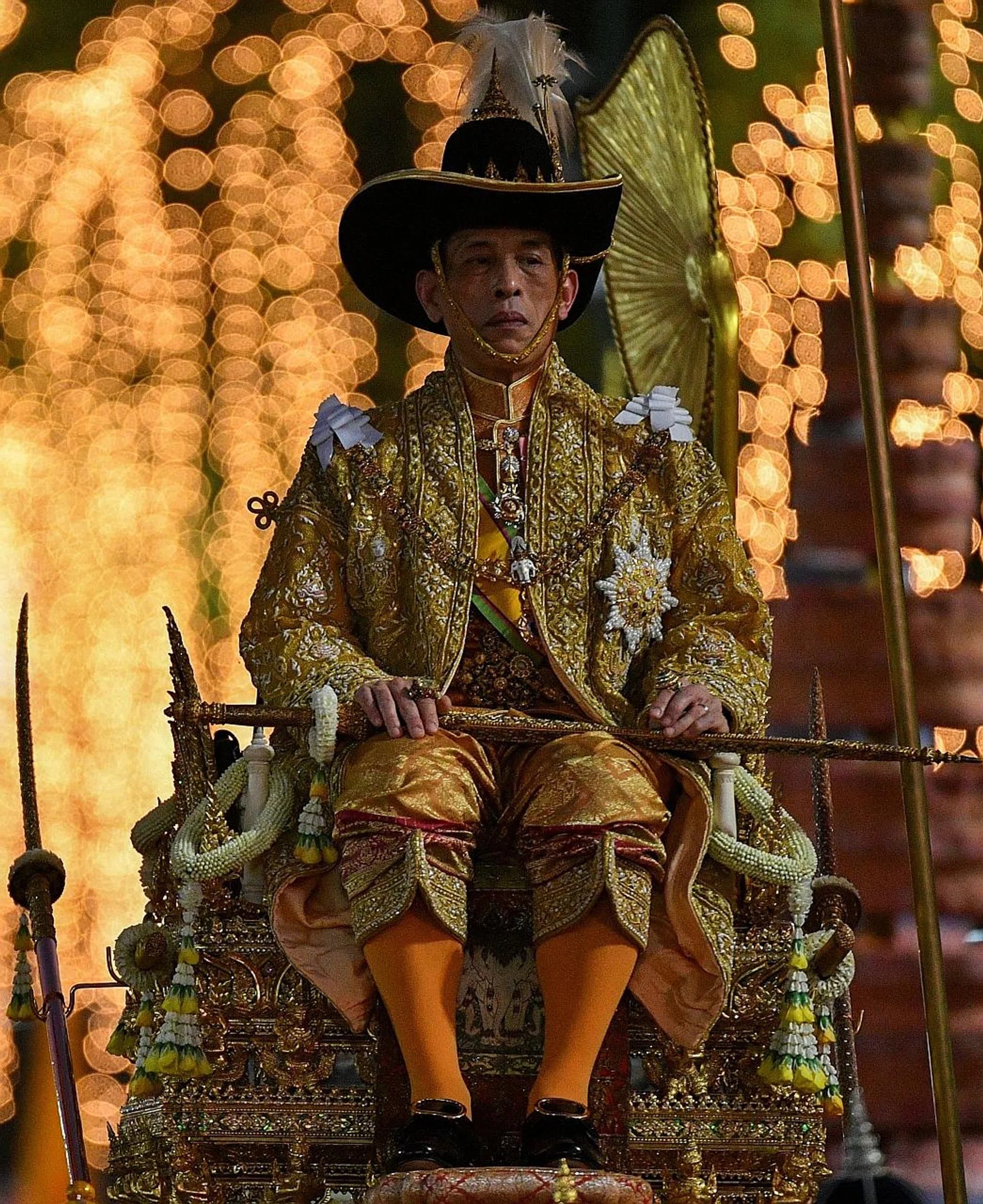 Thai King Maha Vajiralongkorn. 