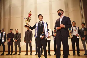 Manhunt SG winner's 'broken heart' is his source of strength