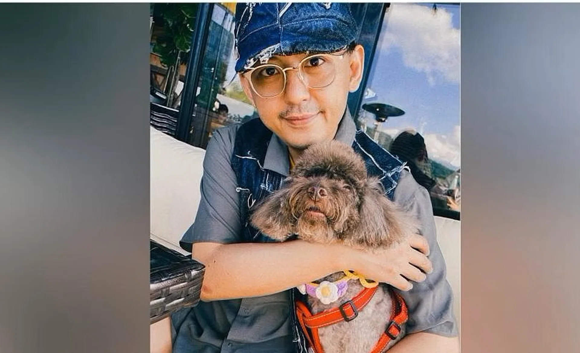 Taiwanese TV host Mickey Huang was said to be in a stable condition.