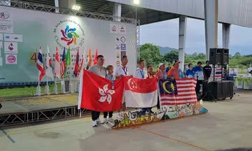 Blind lawn bowler Koh Kwee Boon bags gold at Asian c'ships