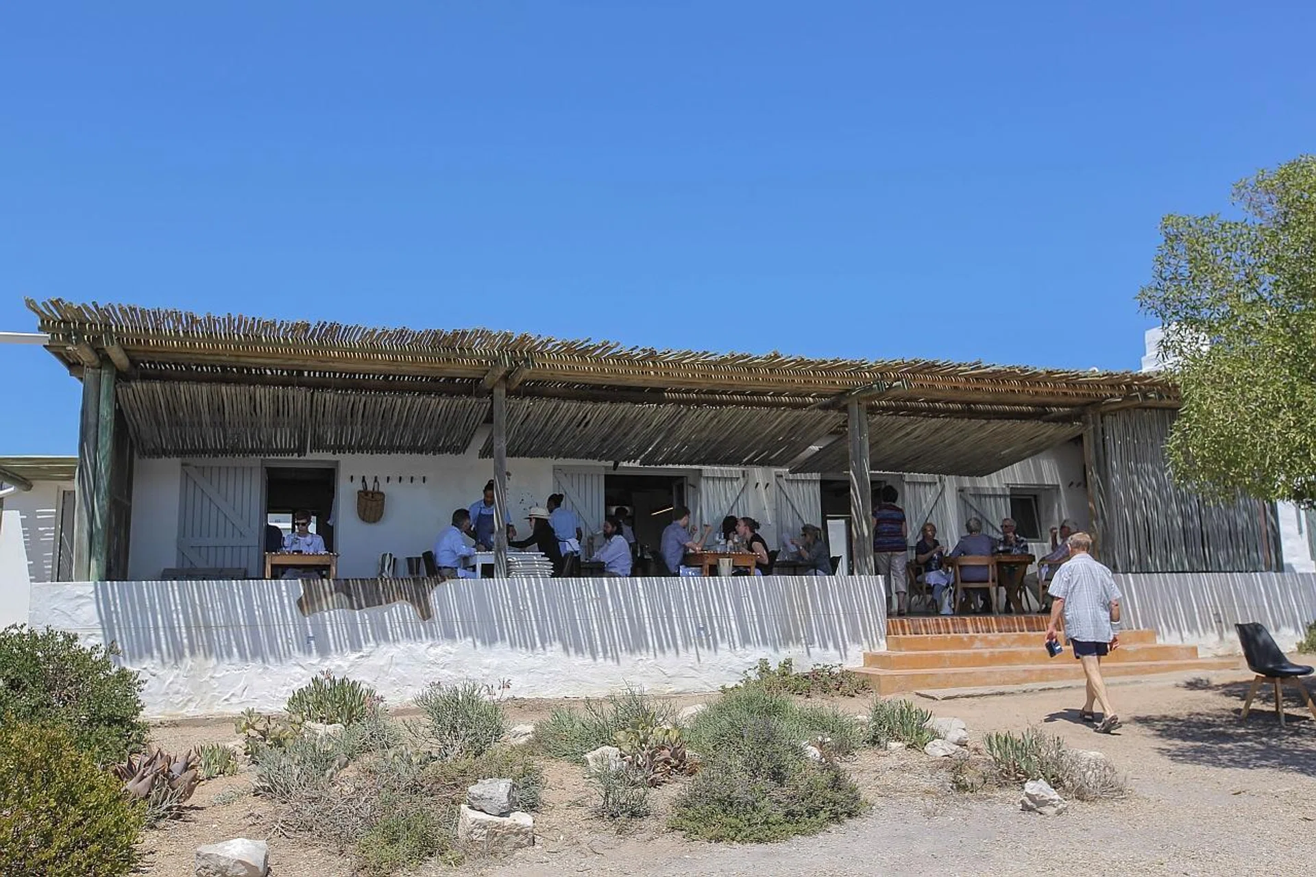 Beachfront fine-dining establishment Wolfgat.  