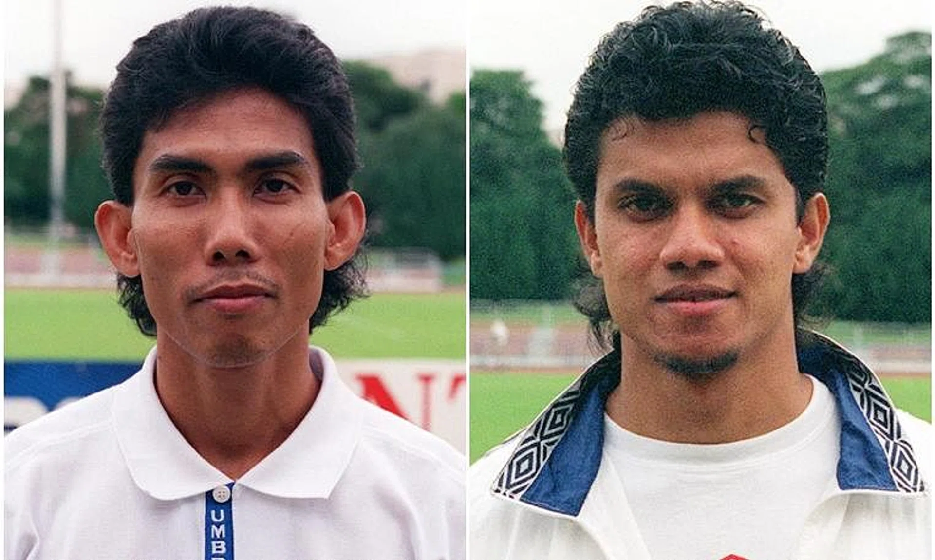 Zulkifli Kartoyoho (left) was given a life ban in 1998 while Abdul Malek was handed a three-week jail term and $6,000 penalty in 1997.
