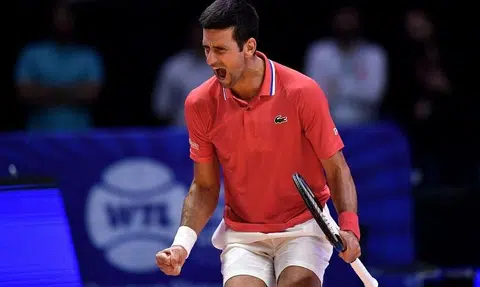 Djokovic back in Australia a year after being deported