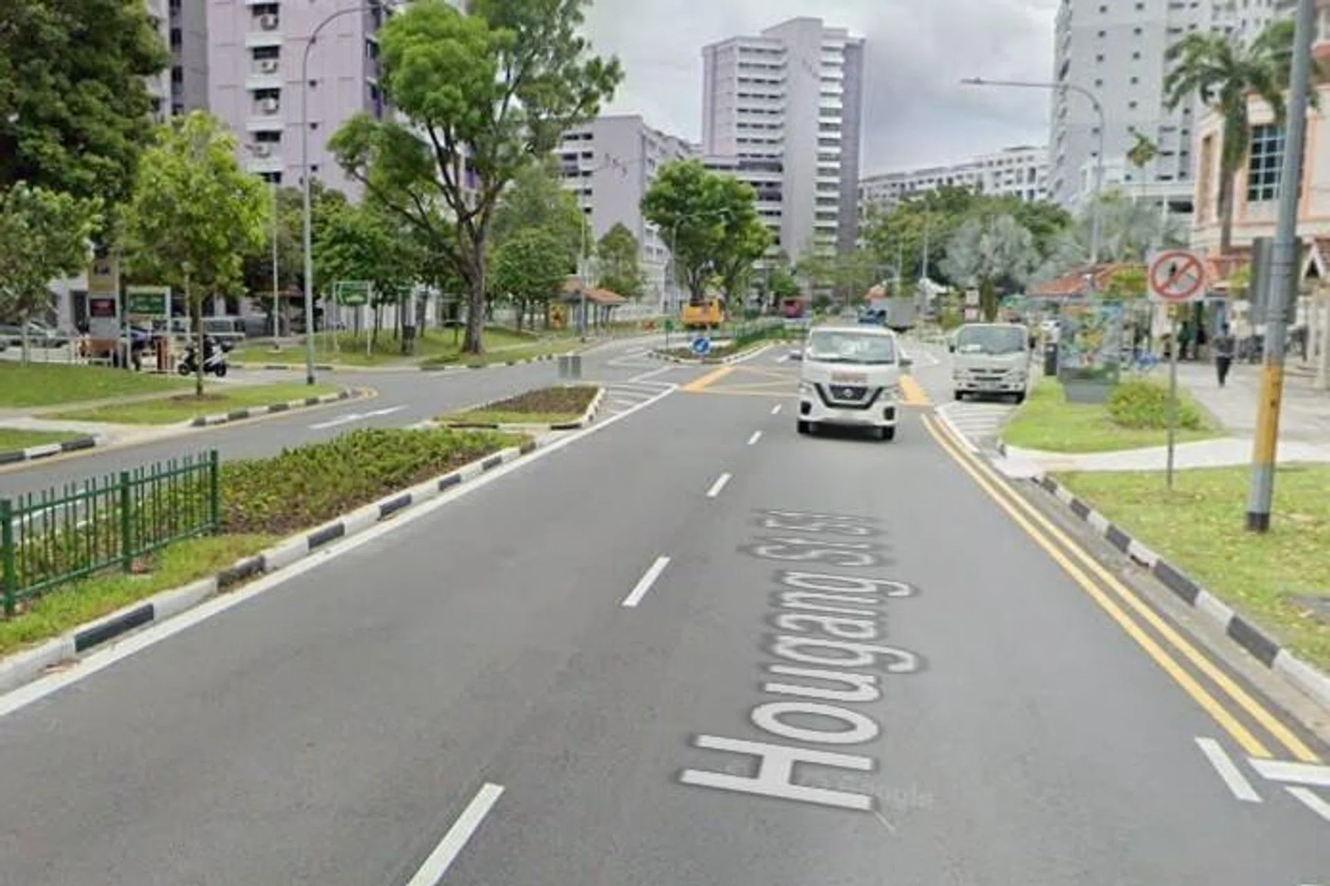 The Singapore Civil Defence Force said it received a call for assistance at about 7.55am on Sept 29 at Hougang Street 51.