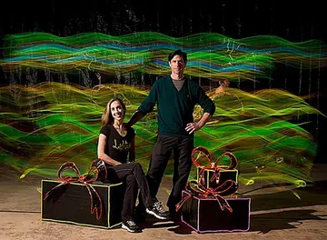 Lights, camera, Christmas!