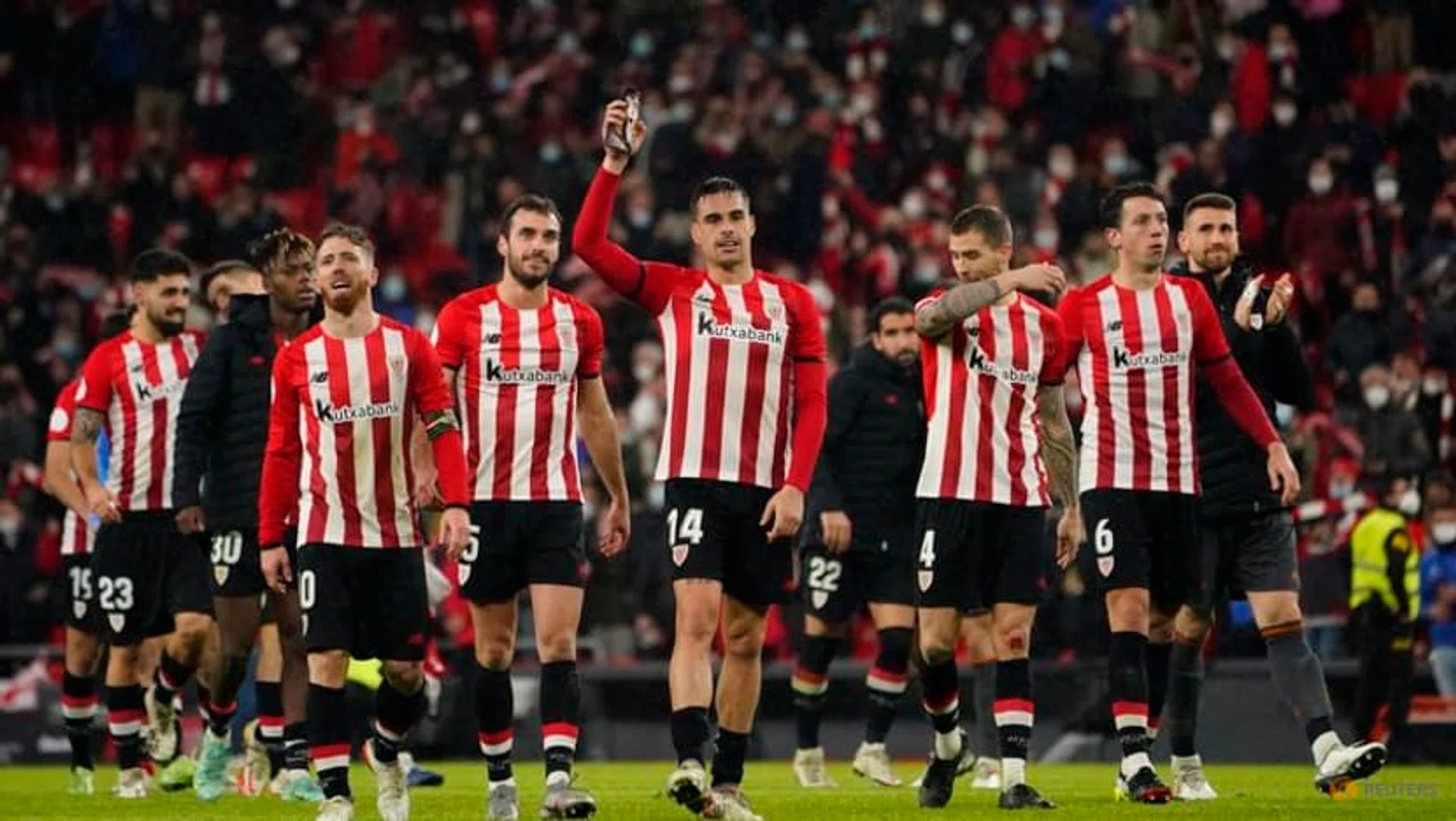 Athletic joined Real Madrid, Real Sociedad, Valencia, Real Betis, Rayo Vallecano, Mallorca and Cadiz in the quarter-finals. The draw will take place on Friday.