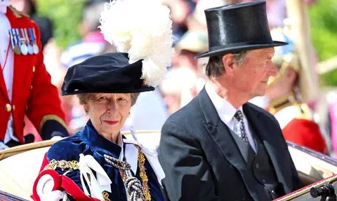 British royal Princess Anne leaves hospital after horse accident