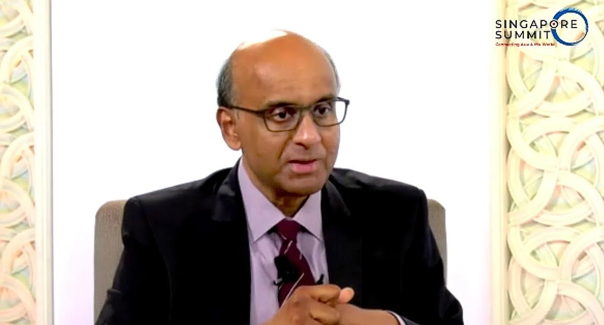 Senior Minister Tharman Shanmugaratnam. 