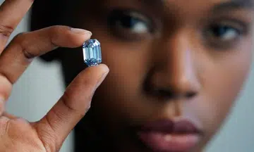 Largest, most valuable blue diamond expected to fetch over $60m at auction