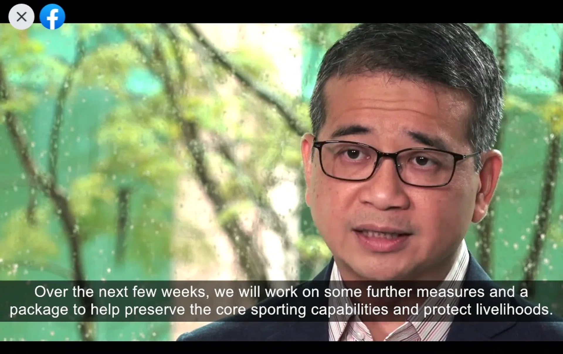 Minister for Culture, Community and Youth Edwin Tong said the Government remains committed to supporting our athletes during the Covid-19 situation.