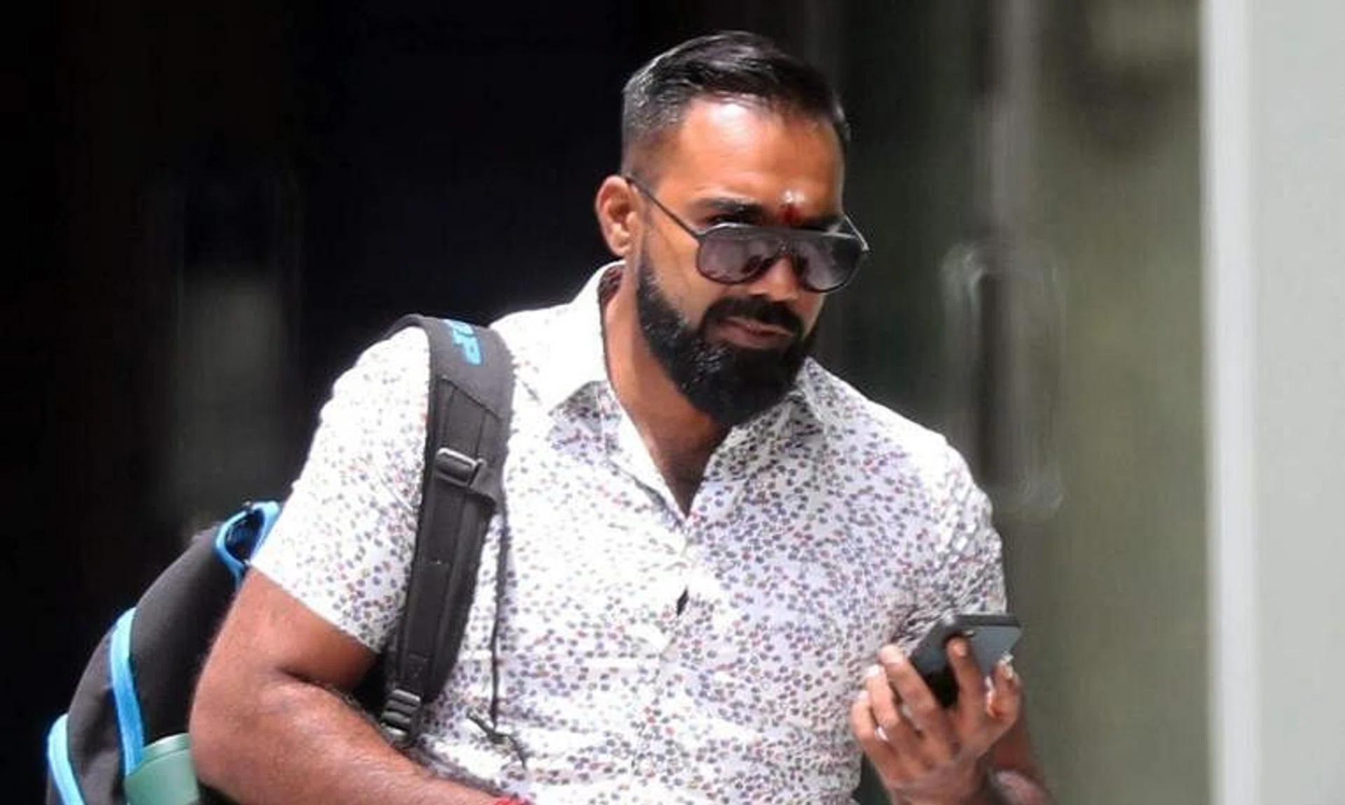 SEA Games squash gold medallist Vivian Rhamanan arriving at the State Courts on March 31.