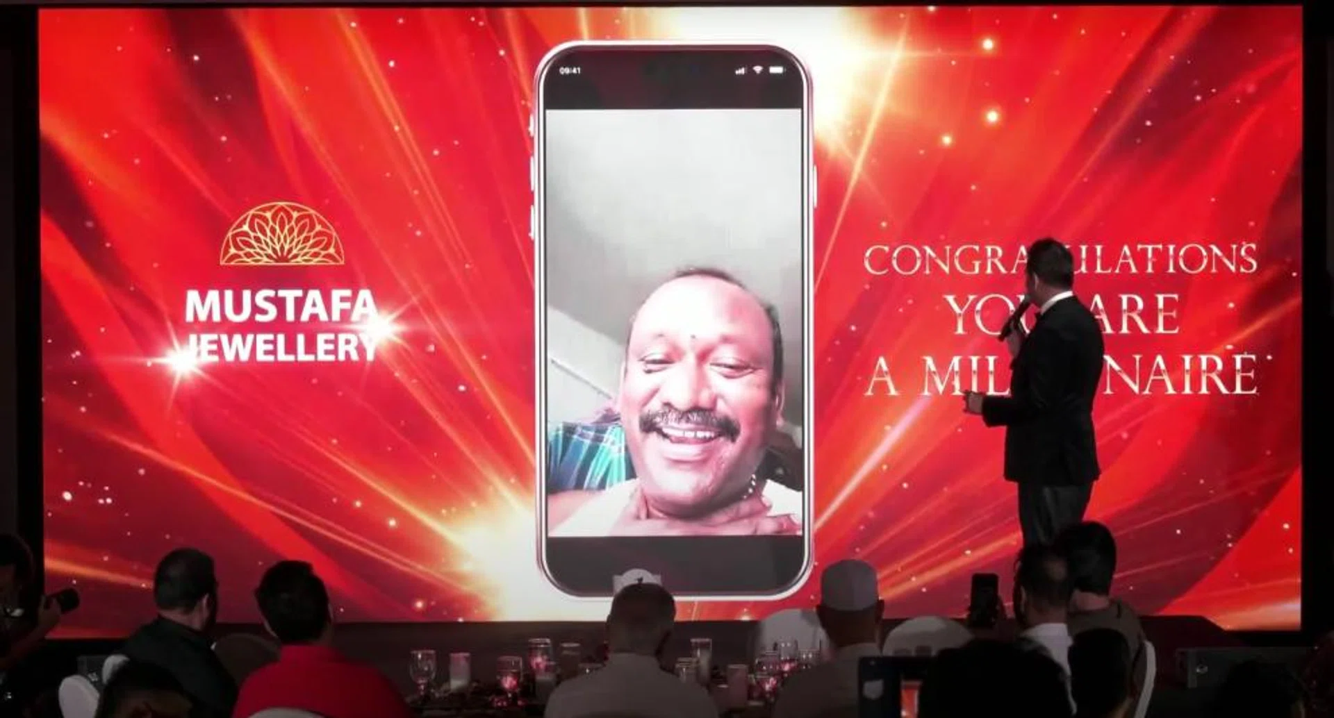 Grand prize winner Balasubramanian Chithambaram.