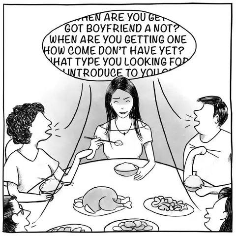 Single women, shake off the prying this CNY
