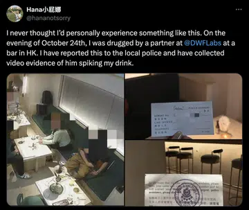 Crypto trading firm ousts S'pore partner for allegedly spiking woman's drink