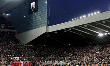 Wife, children of Atsu join emotional Newcastle tribute