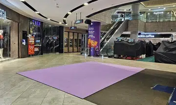 Boy injures hand at Century Square's Christmas decor installation