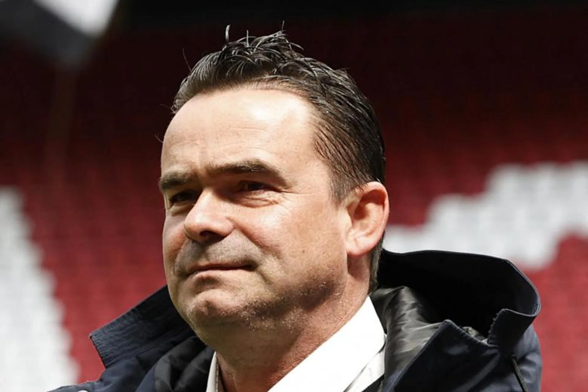 Marc Overmars said in a statement he was ashamed and his behaviour had been "unacceptable".
