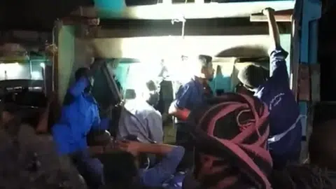 Sudanese boy rescued after being trapped in garbage truck for 8 hours