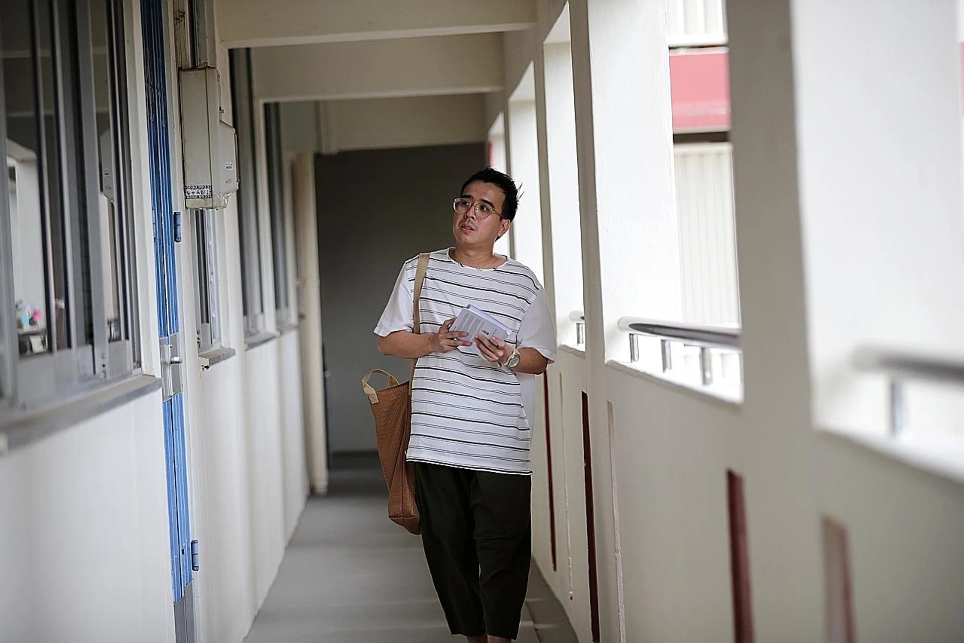 (Above) Mr Jun Chong was upset by the culling of free-ranging chickens in his estate in 2017.