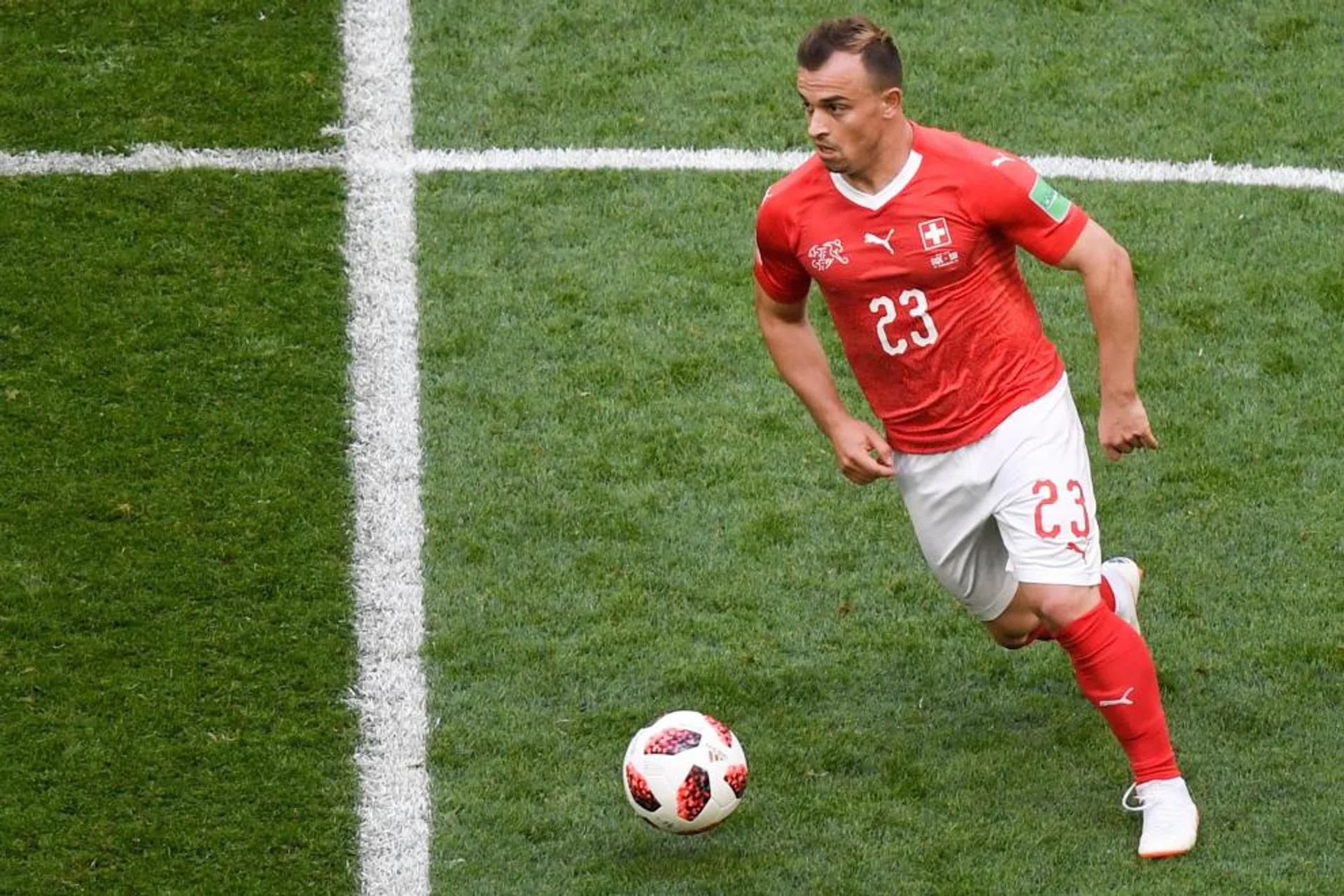 Xherdan Shaqiri joins Liverpool from relegated Stoke City.