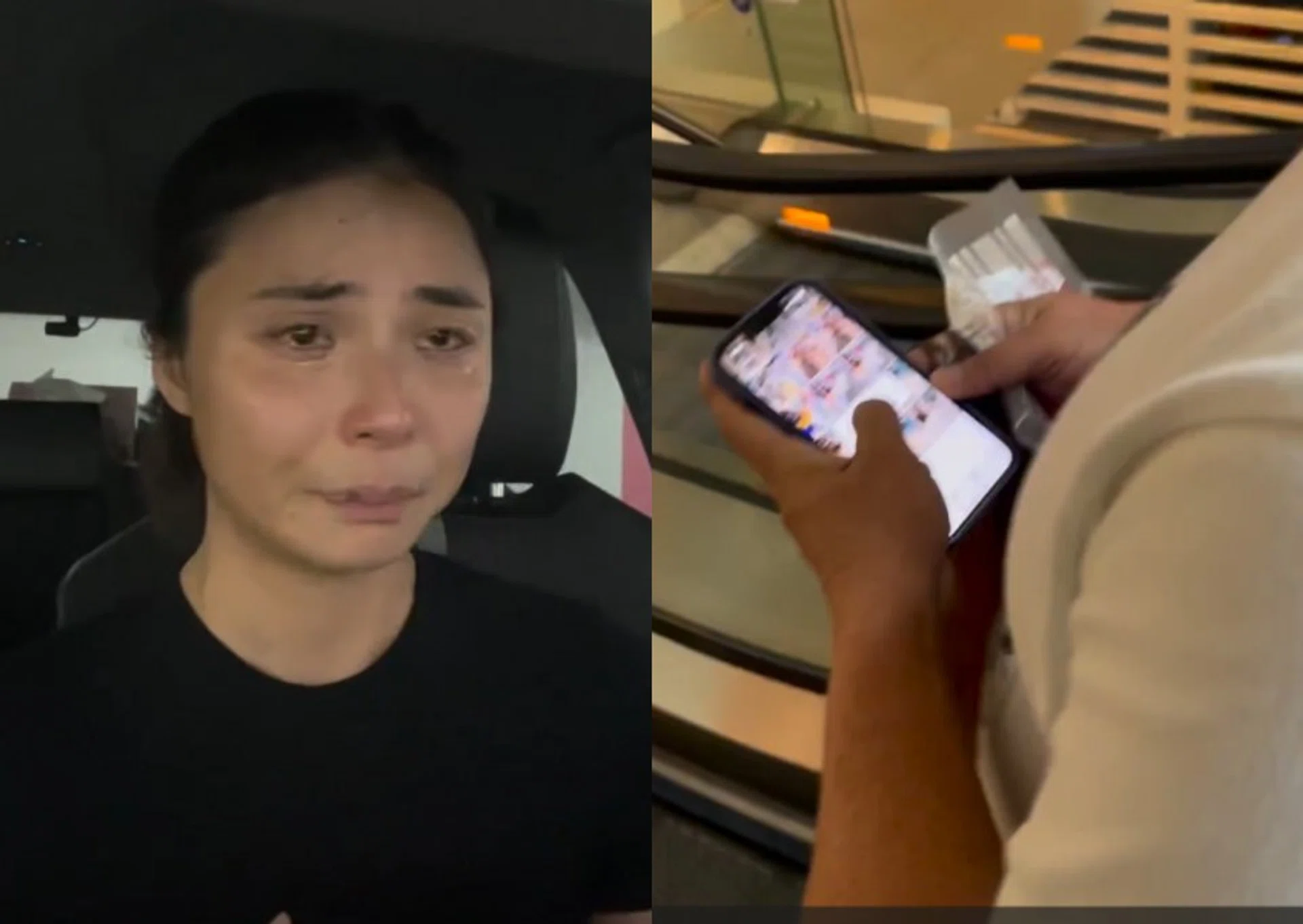 Ms Ching said that she spotted a man in white T-shirt taking photos and videos of her while she was shopping at Spotlight, Plaza Singapura outlet on Aug 18.