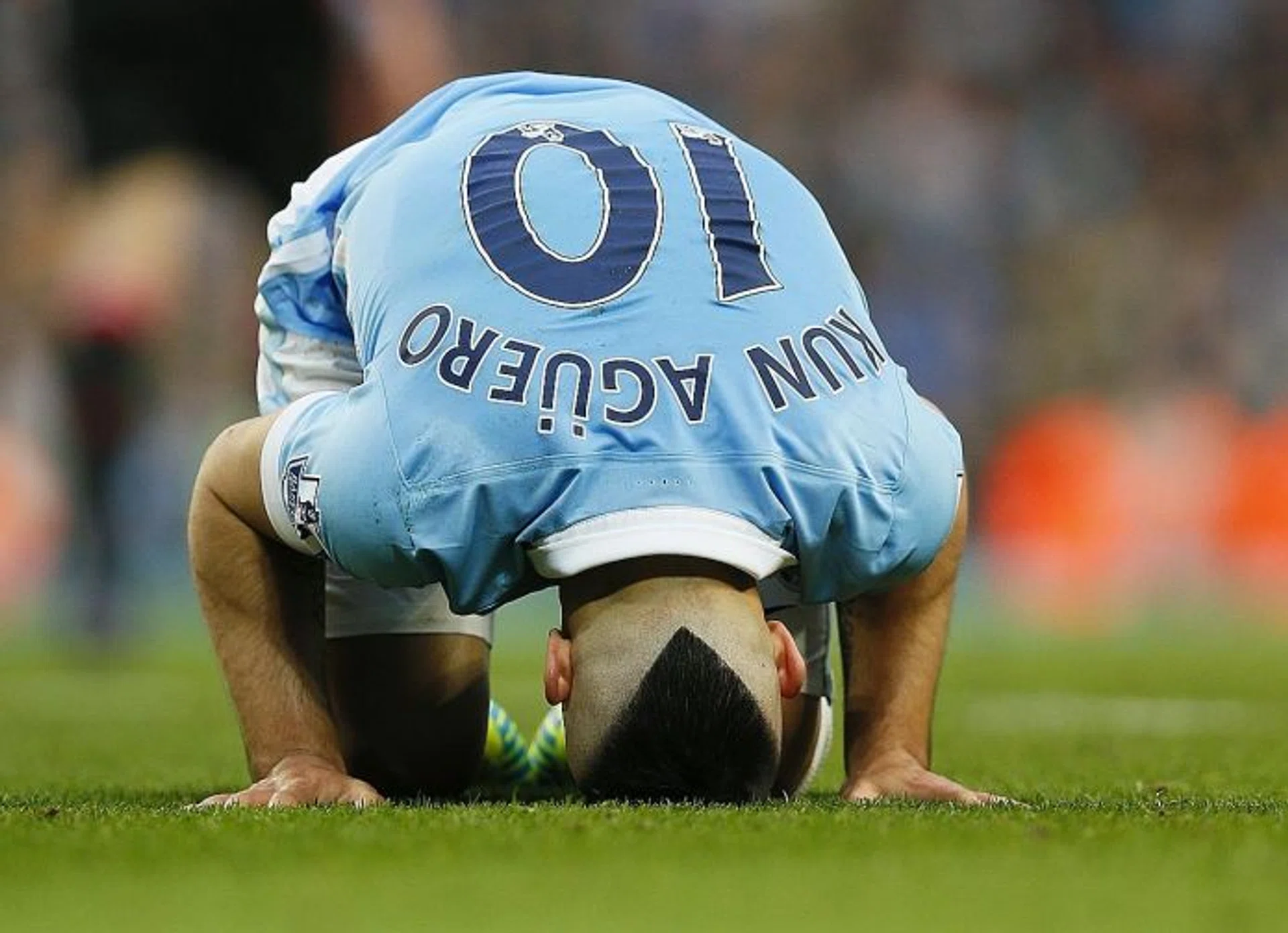 GLOOM IN  THE CITY: A season without Champions League football will seem unthinkable for the likes of Sergio Aguero (above).