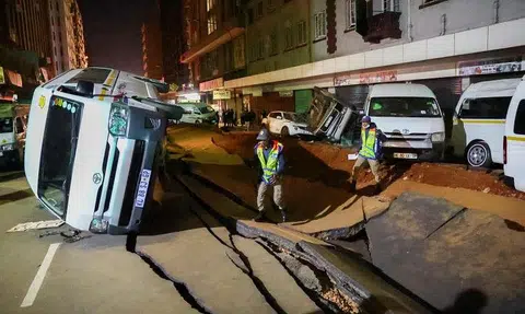 41 hurt in unexplained Johannesburg blast