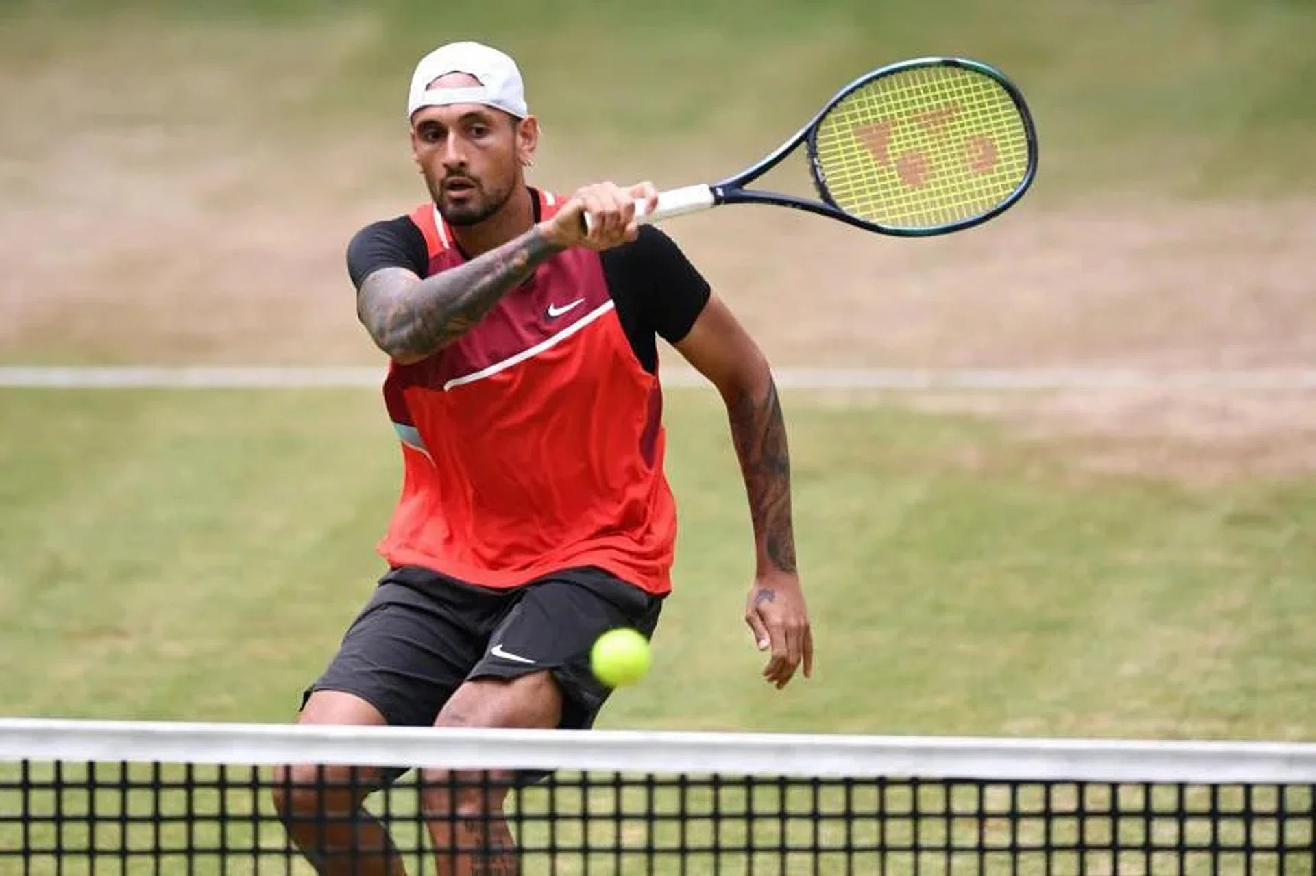 Nick Kyrgios knows he has the tools to make the second week at Wimbledon again.
