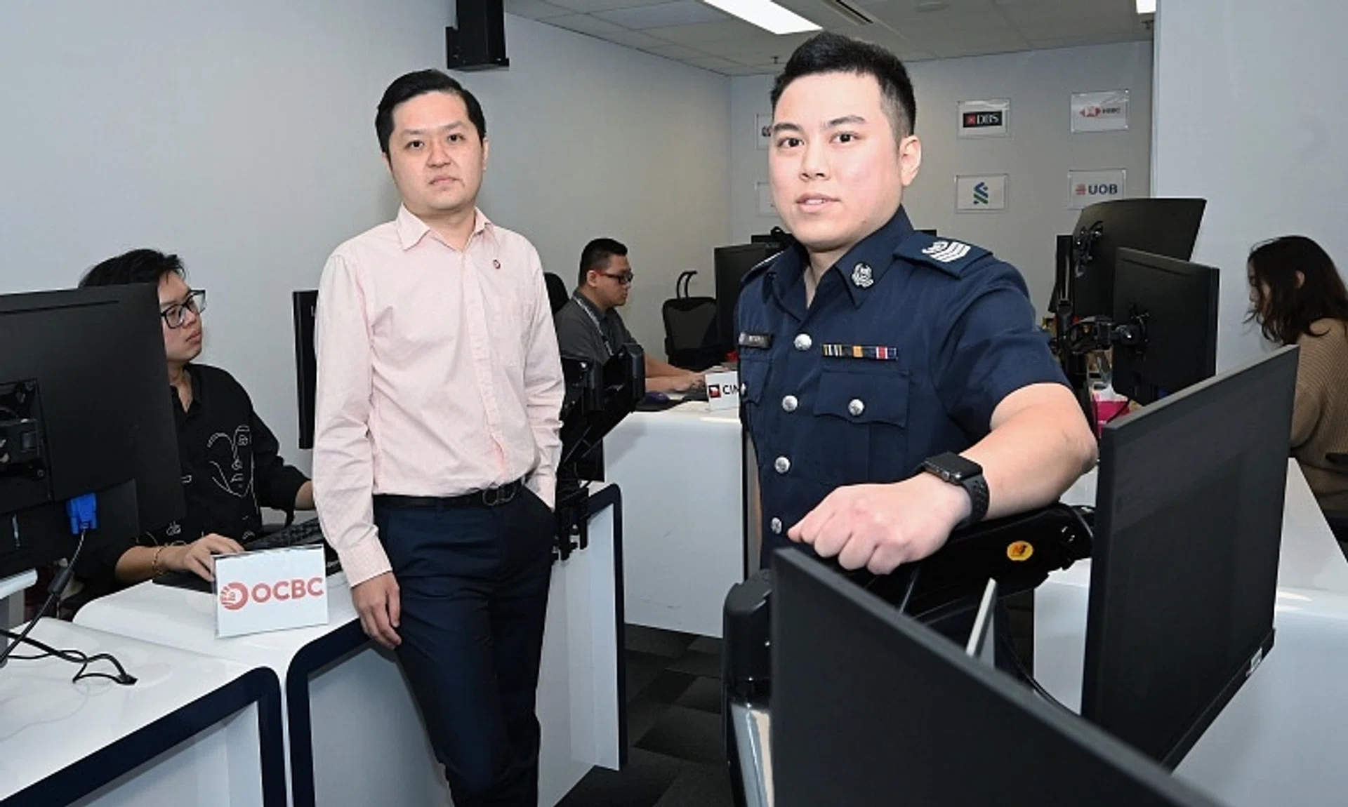 OCBC anti-scam unit investigator Poh Leong Hui had alerted senior investigating officer Matthew Li when he noticed a large transfer from a foreign back account belonging to the victim.