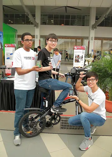Singapore Poly students' smart alarm keeps bikes safe