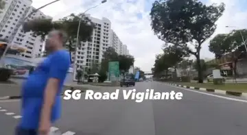Pedestrian's close call with motorcyclist: Whose fault?