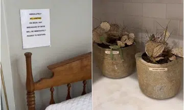 'It wasn't a vacation': Airbnb guest finds rules on 'every surface' of house