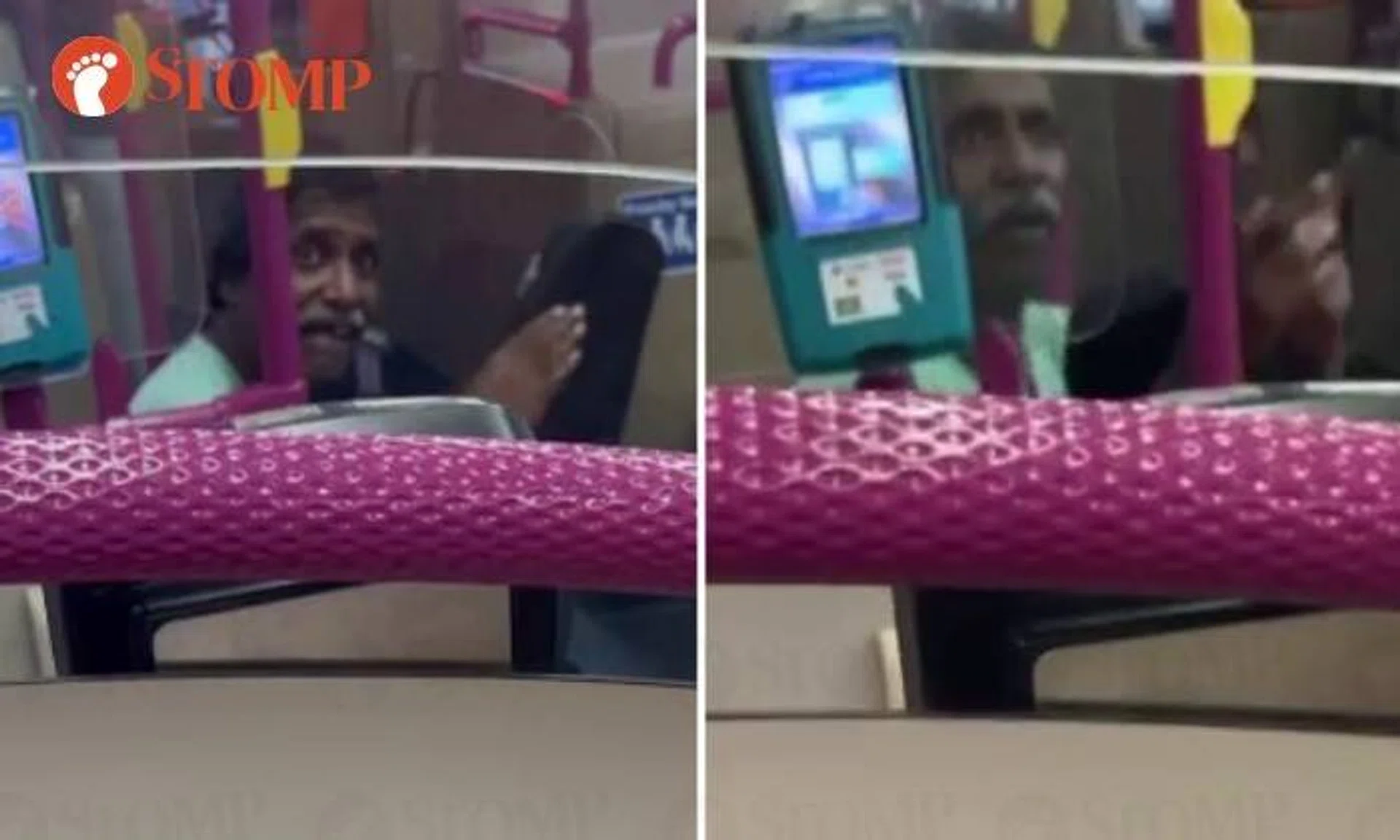 The passenger who ranted while riding bus services 56.