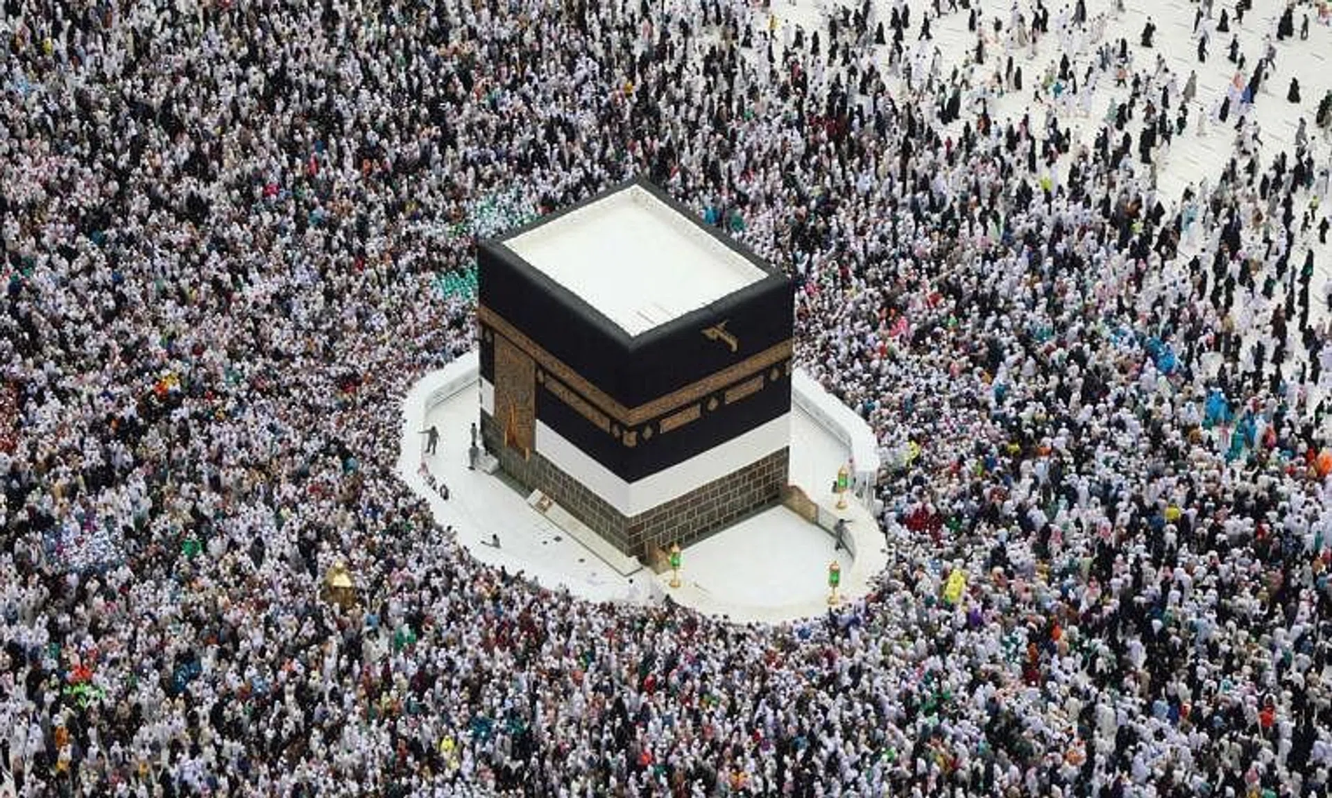 Haj pilgrims in Mecca on July 11, 2022. All 890 Singaporean pilgrims who arrived in Saudi Arabia have completed their Haj.