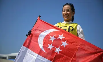 Sailor Victoria Chan bags bronze as she makes her return at the Asian Games